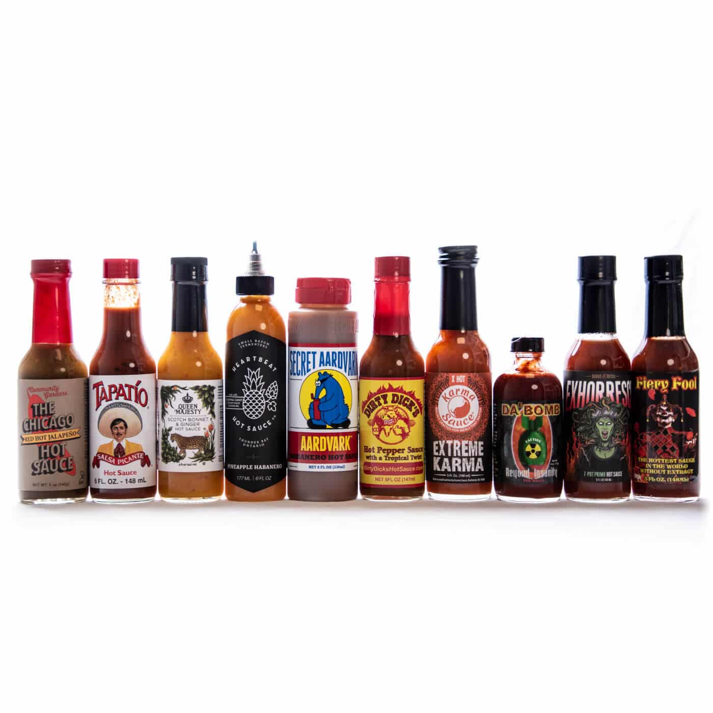 The Hot Ones Challenge (10 hot sauces) Heatsupply