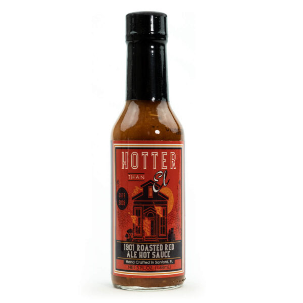 Hotter Than El 1901 Roasted Red Ale Hot Sauce