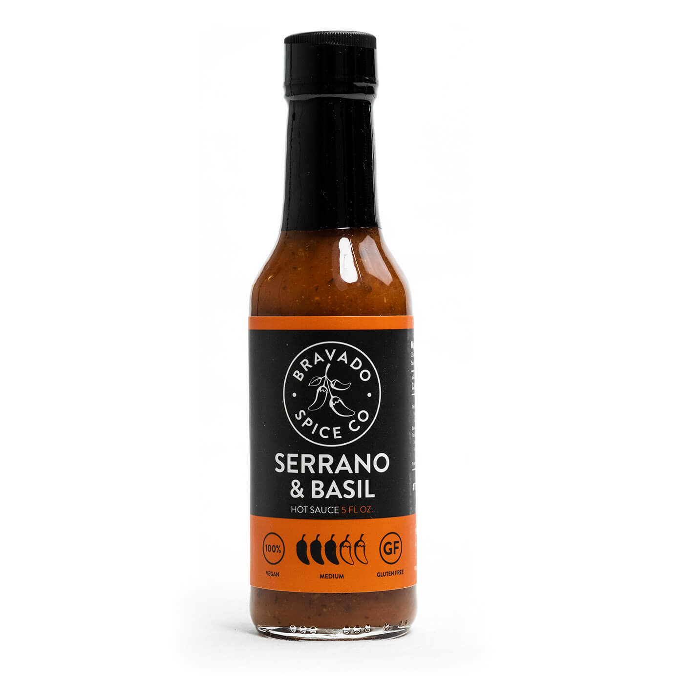 Bravado Serrano & Basil Hot Sauce Heatsupply