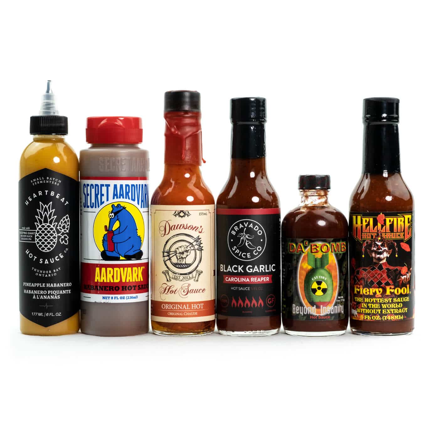 Hot Ones Xl Pack 6 Hot Ones Sauzen In 1 Pakket Heatsupply