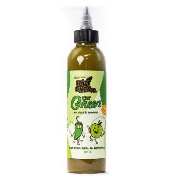 hot ones jr the green hot sauce by heatonist