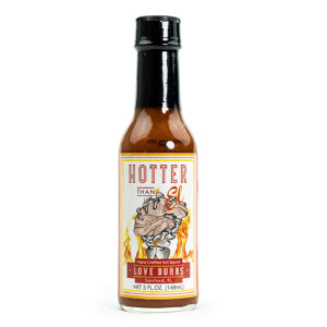 hotter than el love burns hot sauce
