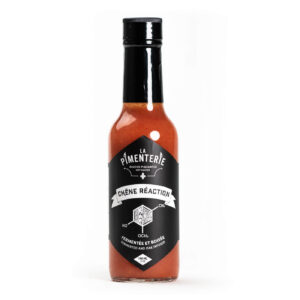La Pimenterie fermented and oak infused hot sauce chain reaction