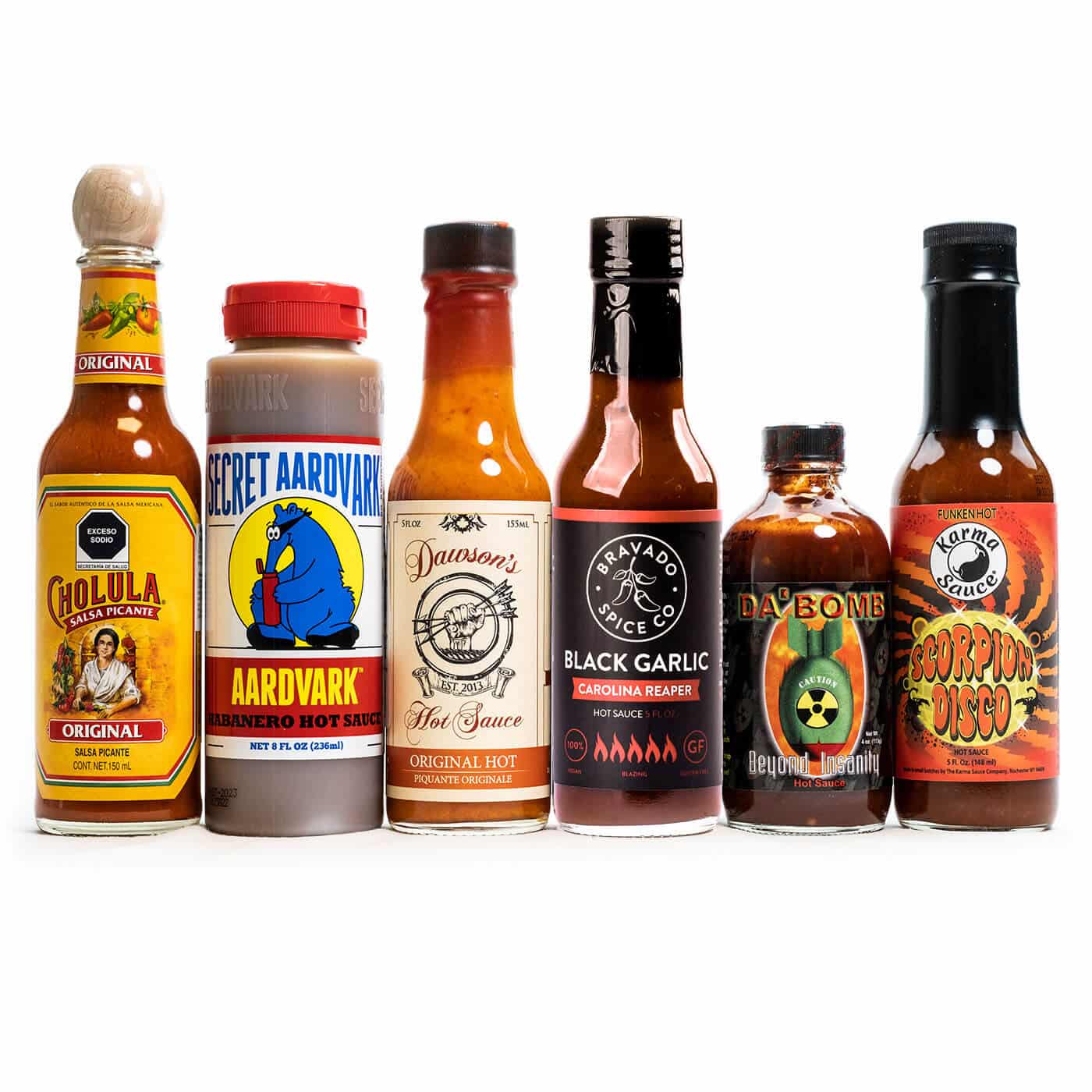 Hot Ones XL Pack 6 Hot Ones sauzen in 1 pakket Heatsupply