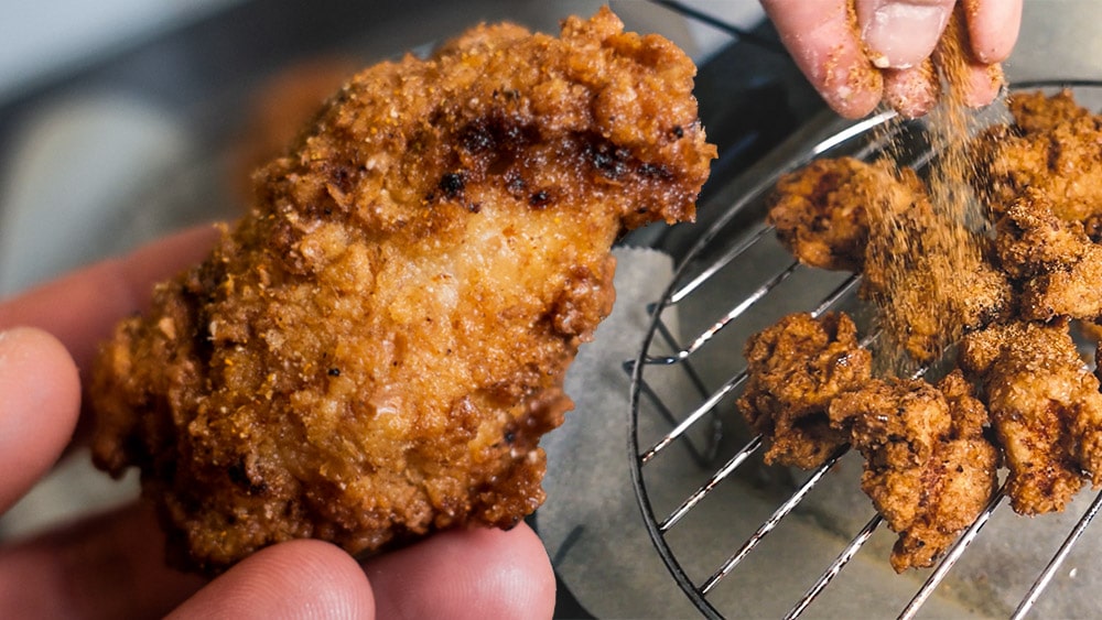 image of homemade chicken nuggets