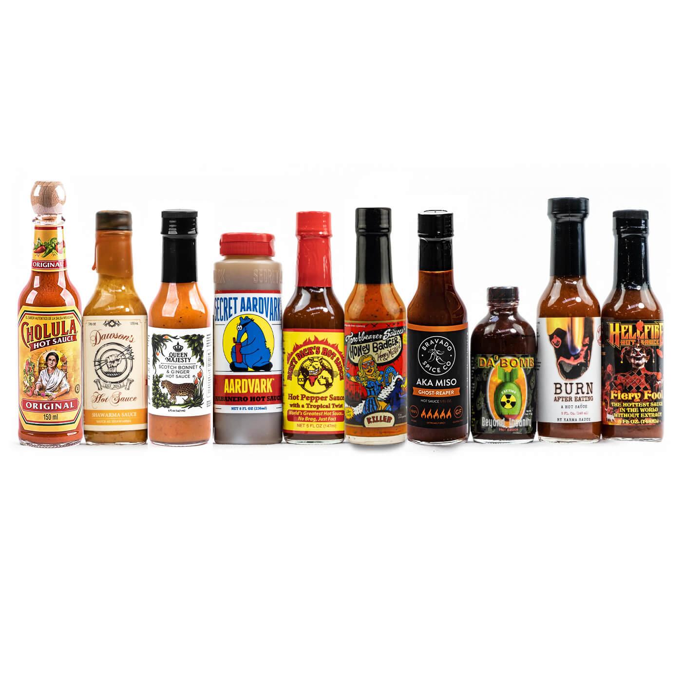 The Hot Ones Challenge (10 hot sauces) Heatsupply