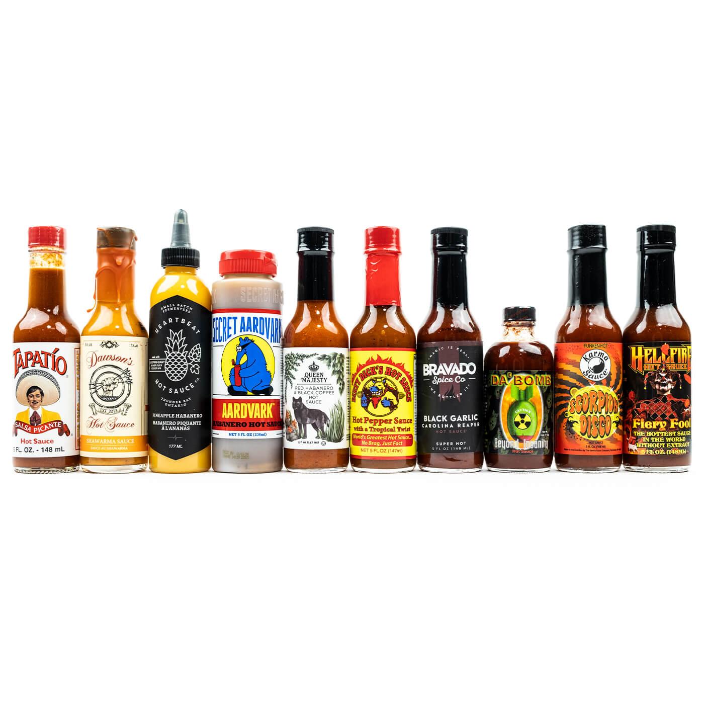 The Hot Ones Challenge (10 hot sauces) Heatsupply