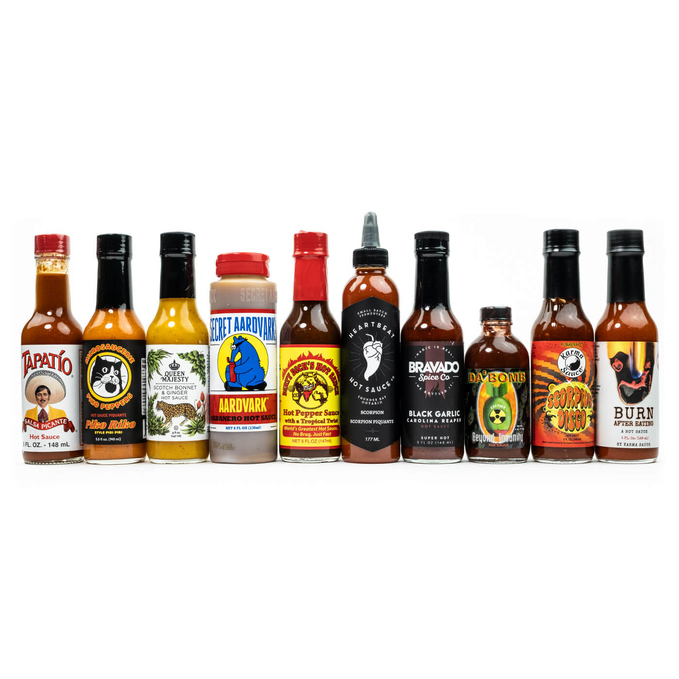 The Hot Ones Challenge (10 hot sauces) Heatsupply