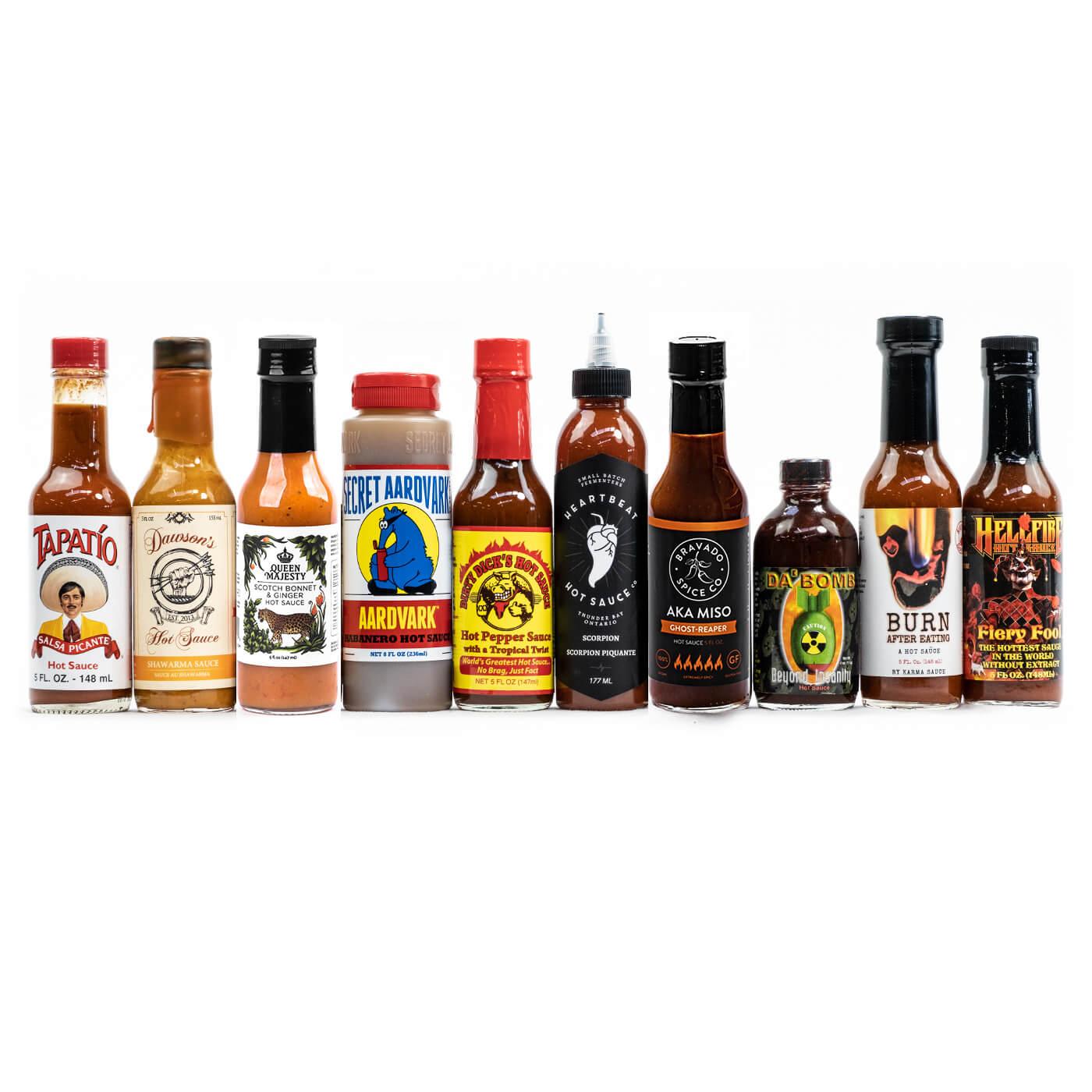 The Hot Ones Challenge (10 hot sauces) Heatsupply