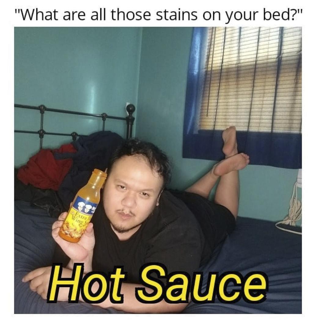 hot sauce meme