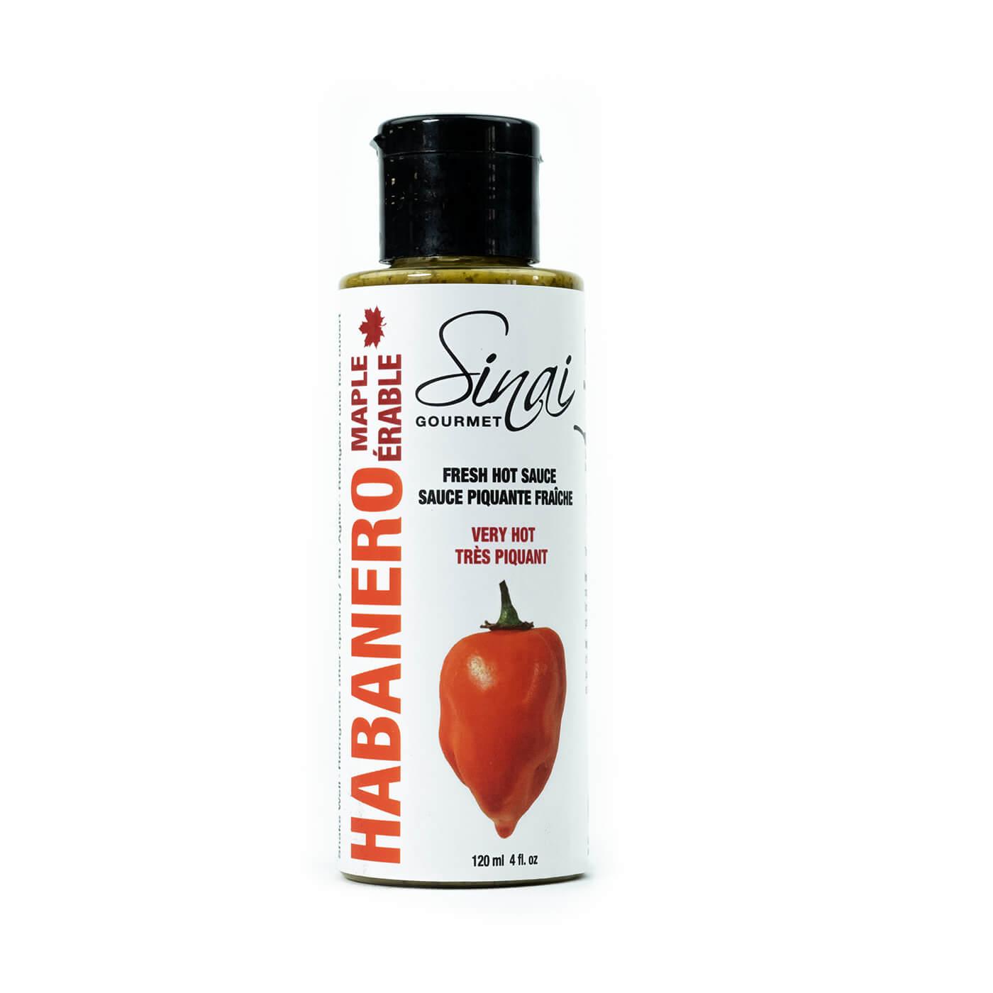 Sinai Gourmet Habanero Maple hot sauce