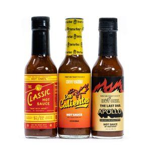 3 original Hot Ones sauces