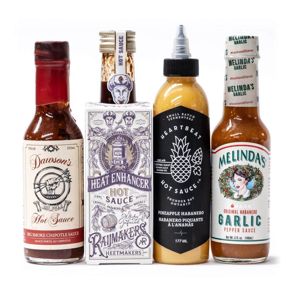 bbq hot sauces pack