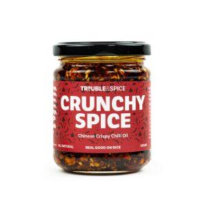 trouble & spice crunchy spice crispy chilli oil