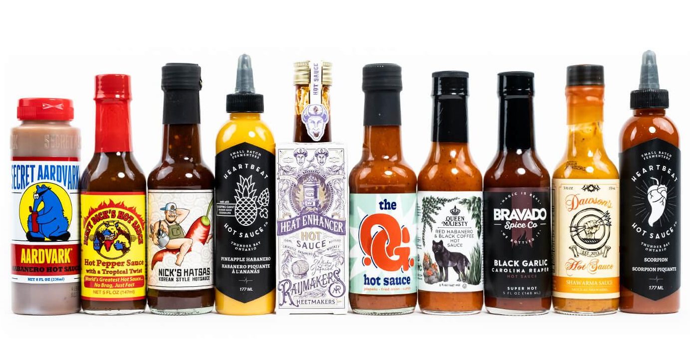 top 10 hot sauces bestseller pack