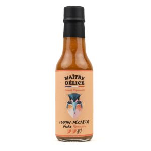 maitre delice peach hot sauce