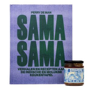 per de man sambal en kookboek pakket