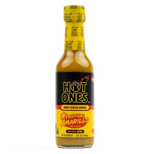 hot ones tropical amarillo hot sauce