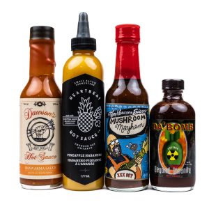 hot ones 4 pack hot sauces