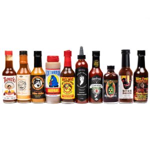 the hot ones challenge 10 pack hot sauces 