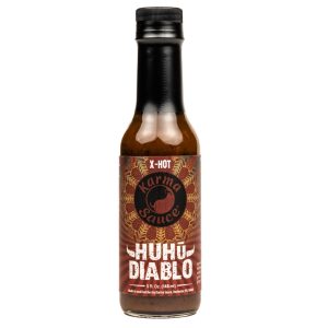 karma huhu diablo hot sauce