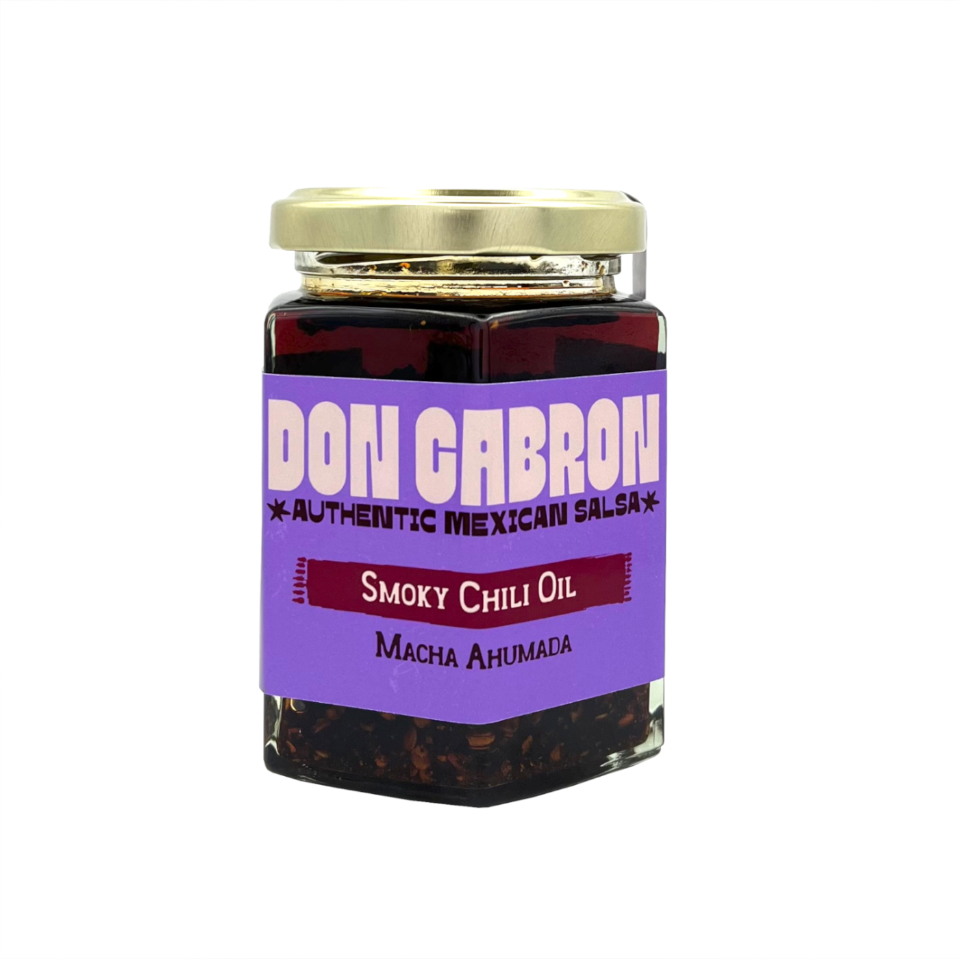 Don Cabron Smoky Chili Oil (Macha Ahumada)- white background