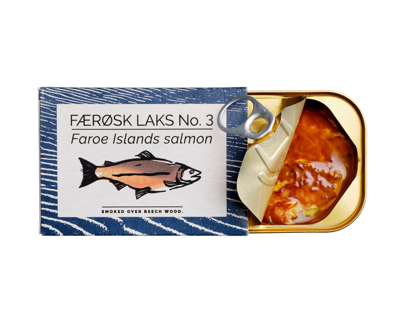 Fangst Faroer Eilanden Gerookte Zalm