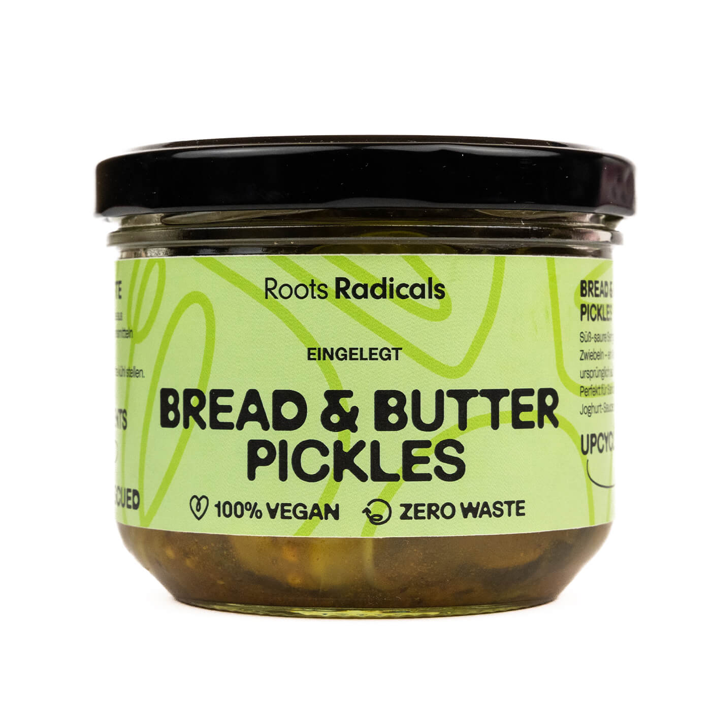 roots radicals bread and butter pickles augurken